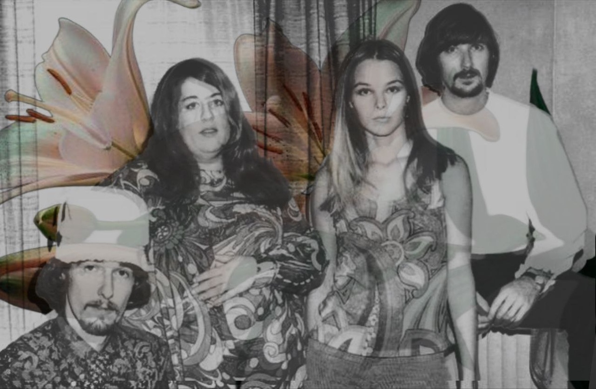 ℗Коллаж составила: Алина Вестор. На фотографии полный состав группы «The Mamas & the Papas».