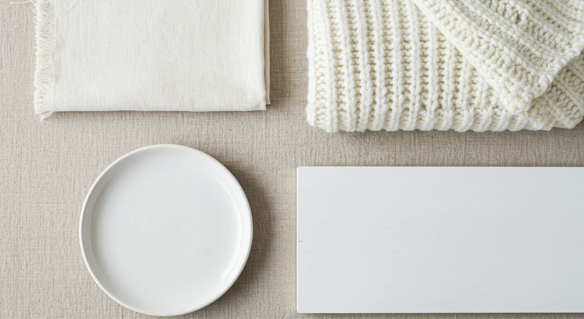 Используйте разные текстуры для глубины и уюта.