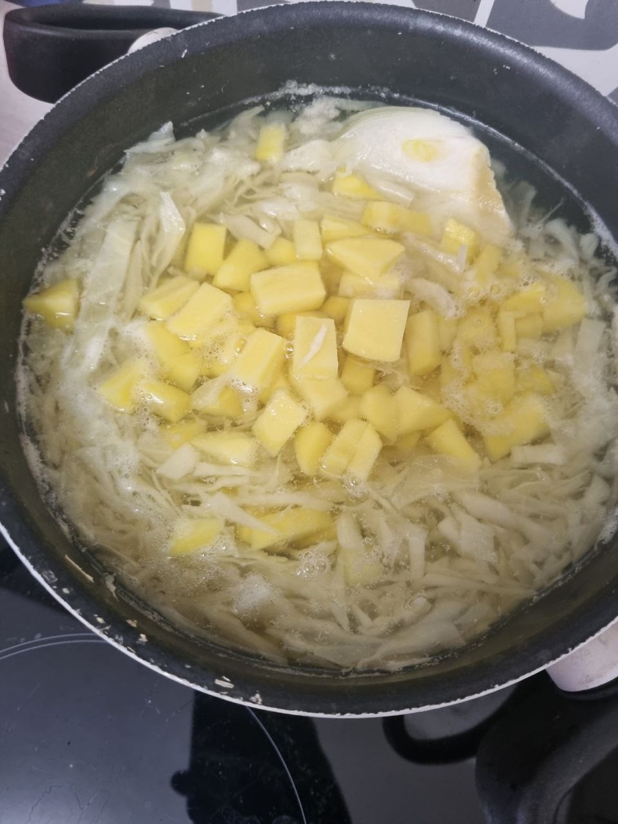 Капуста и картошка