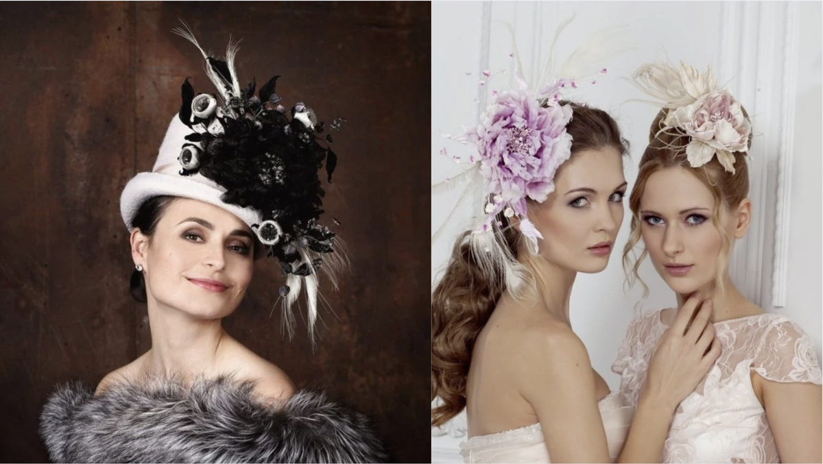 Цветы из шёлка для вечерних и свадебных образов от Полины Кузнецовой