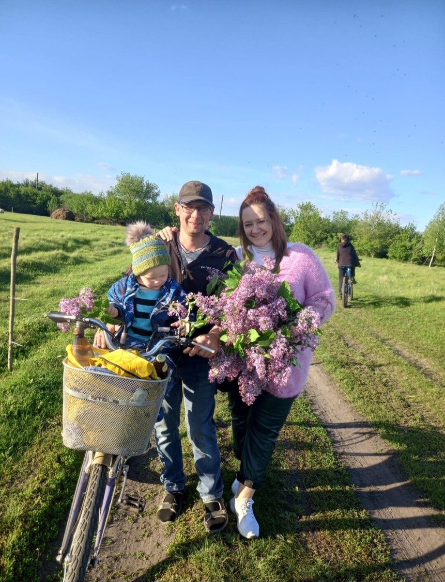 Старший сын  внук и я.