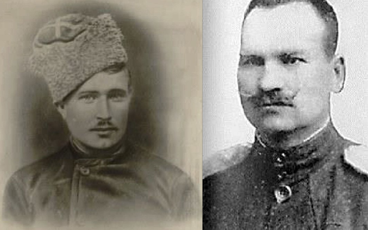 Краском М.Ф. Блинов и генерал П.И. Коновалов. Фото из открытых источников