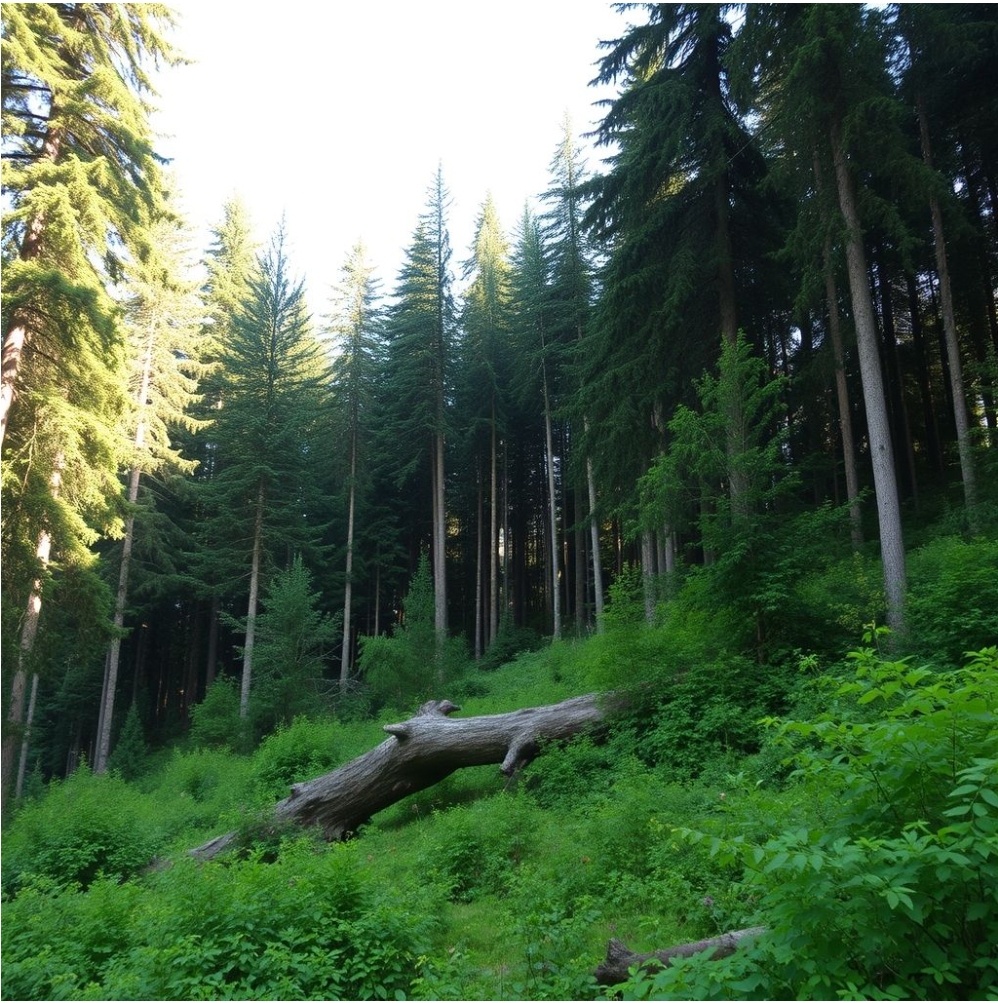 Лес (в качестве иллюстрации)