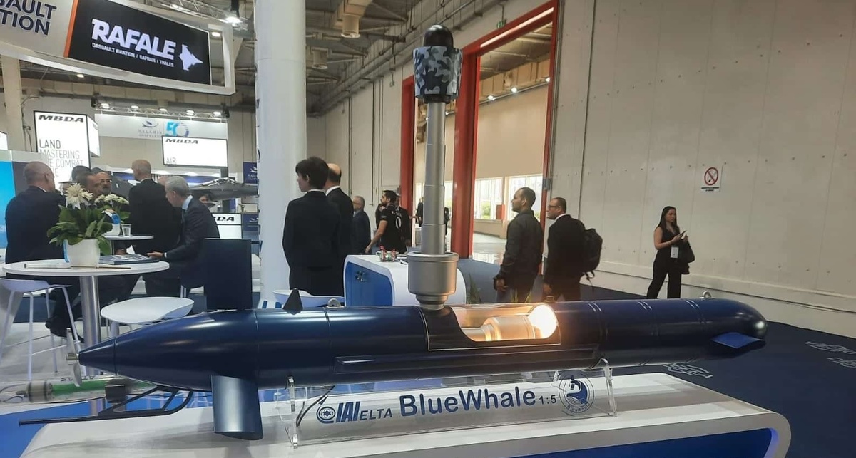 Греция и Израиль объединяют усилия для оснащения греческого флота автономными подводными лодками BlueWhale. Фото: Israel Aerospace Industries