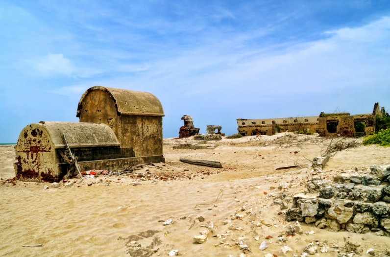 Дханушкоди: город-призрак. Фото: Анбу Параманандхам/Shutterstock.com