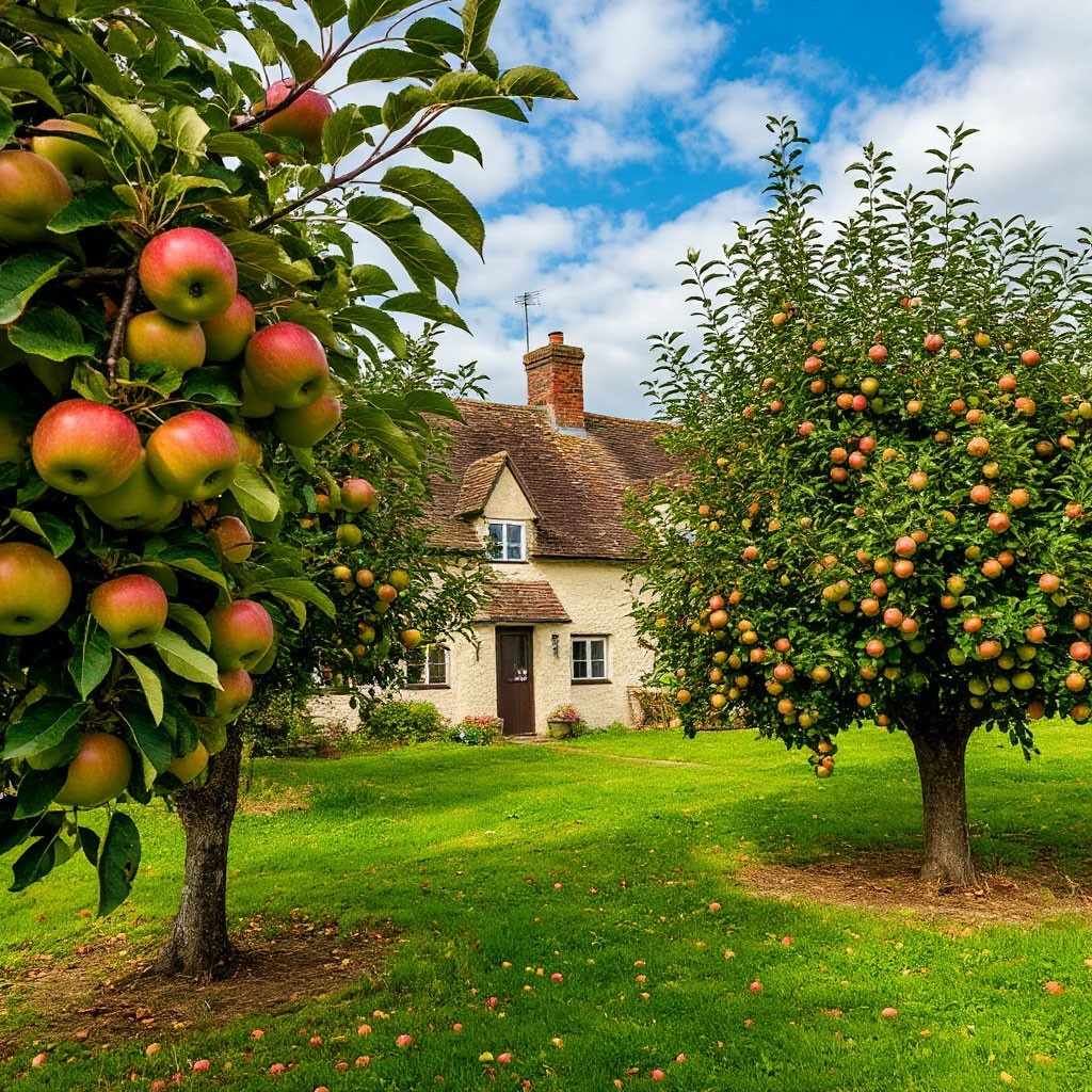 Мои любимые яблоньки