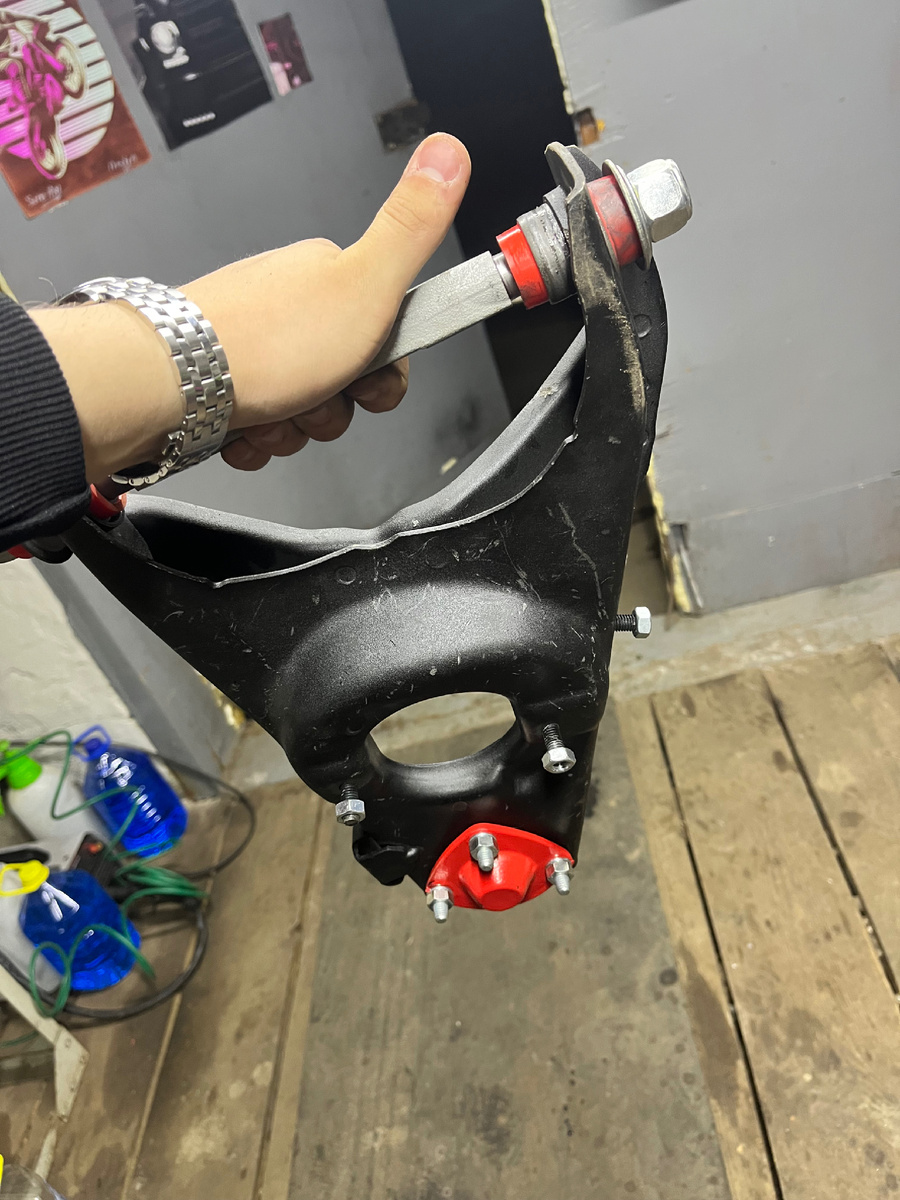 Новый рычаг в сборе.