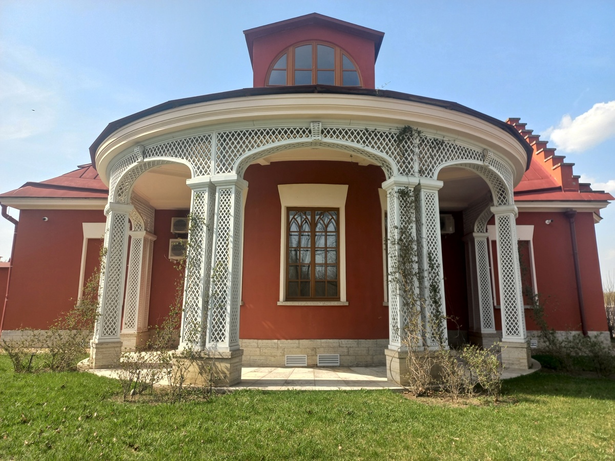 Императорская ферма в Царском Селе. Павильон Высочайшего присутствия 