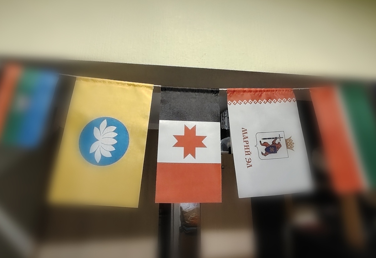 Флажки республик, где мы были