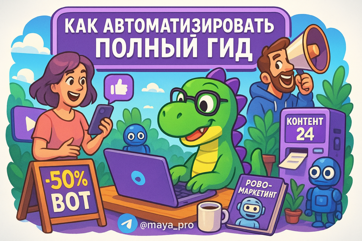    Как автоматизировать соцсети и не сойти с ума: безумный гайд по Make.com для адептов цифрового хаоса Артур Хорошев
