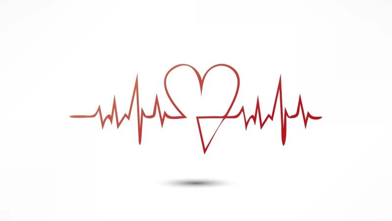     Медицина. Здоровье. Сердцебиение, кардиограмма. СС0
