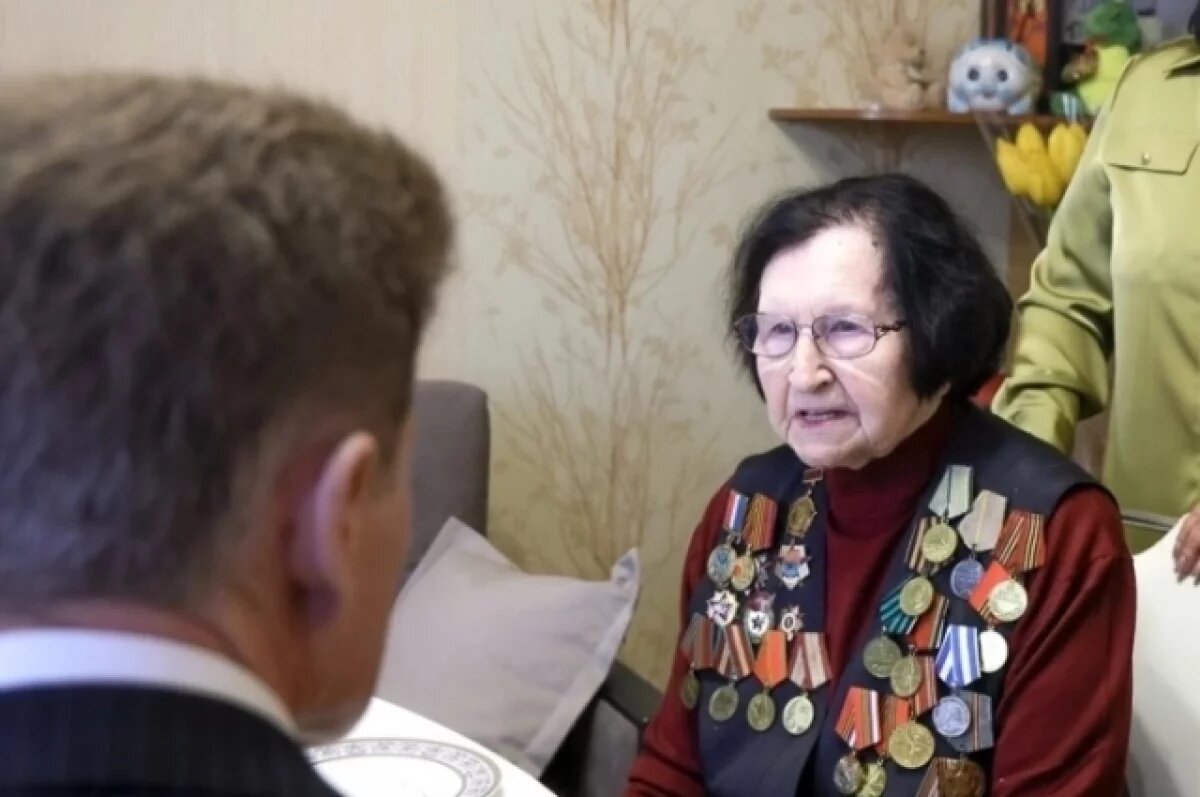    Мария Алексеевна– одна из немногих женщин, награждённых медалью «За боевые заслуги».