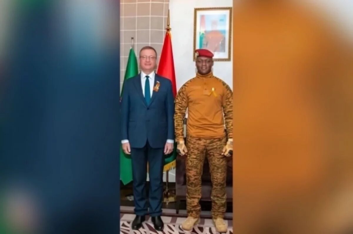    Новосибирский депутат поговорил о сотрудничестве с президентом Буркина-Фасо