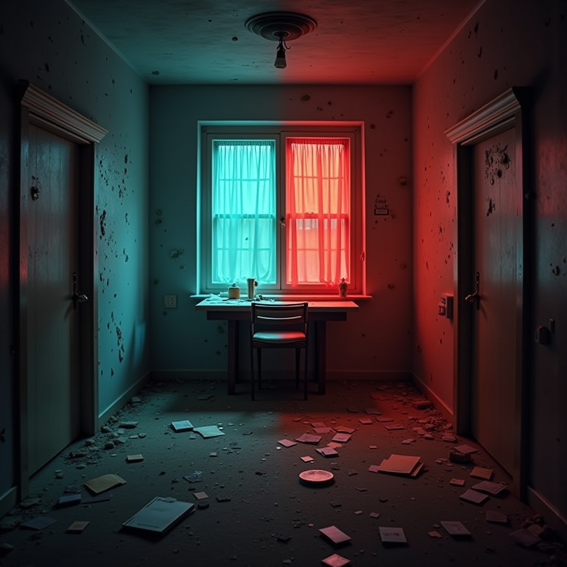 Иногда в зеркале ты видишь не себя… а того, кем можешь стать.