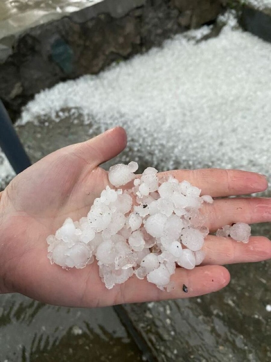    Майский град в Республике Алтай. Источник: Телеграм-канал "Горно-Алтайск"