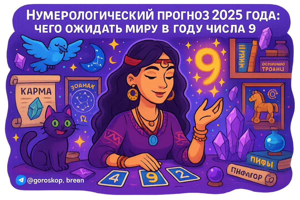    Энергия числа 9 в 2025 году как ключ к завершению старых циклов и открытию дверей к трансформации Мария