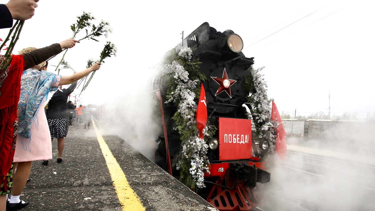    «Эшелон Победы» продолжает путешествие по Югре