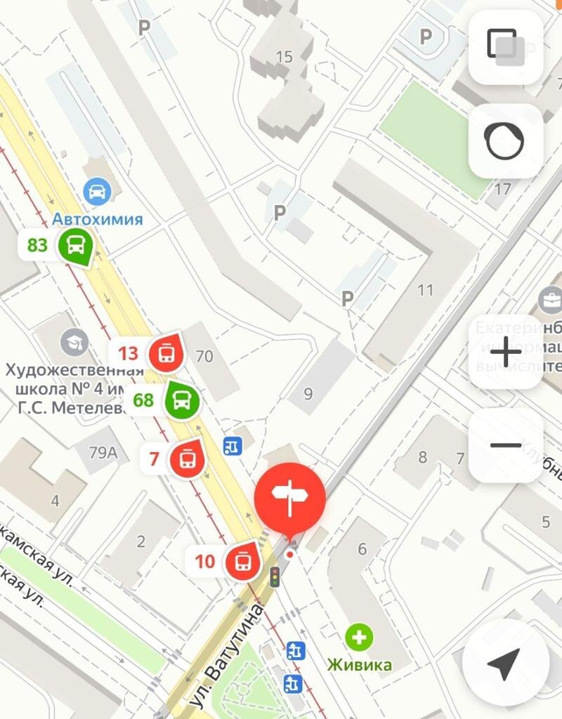    Сервис «Яндекс. Карта».