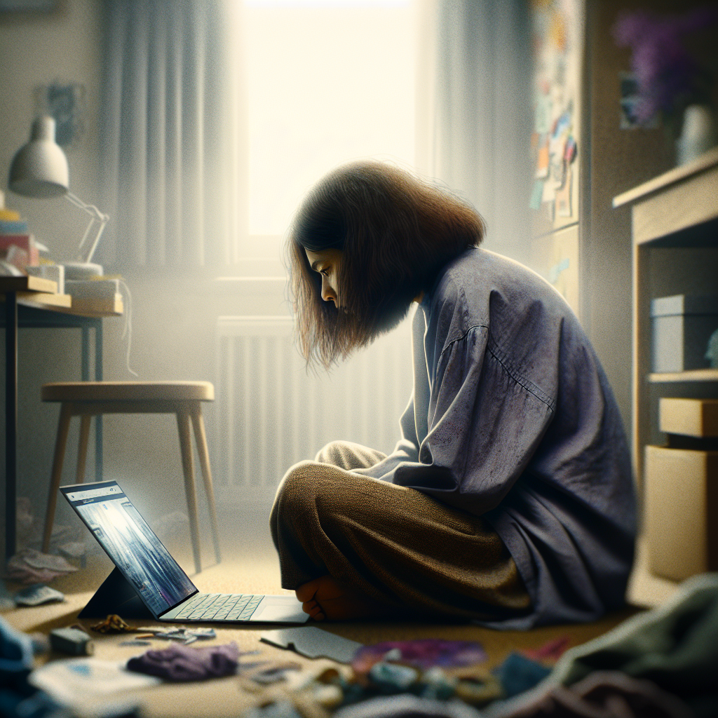 Задыхаясь от любви, она искала свою свободу. История Ани – отражение миллионов сердец. / ИИ-арт Надежды Ивановой.