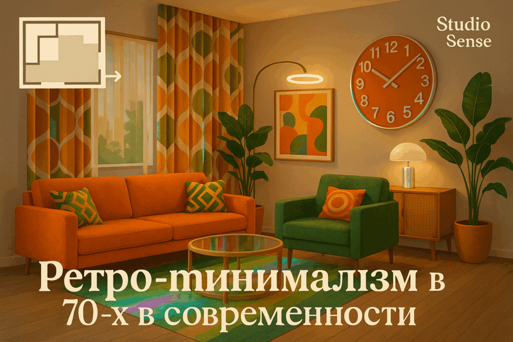    Ретро-мотивы и стиль 70-х в дизайне 2025 Keri