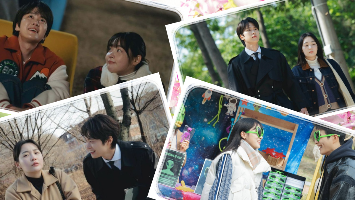 Коллаж создан автором этой статьи. В нем использованы кадры из дорамы "Обратный путь к любви" 2025 года.