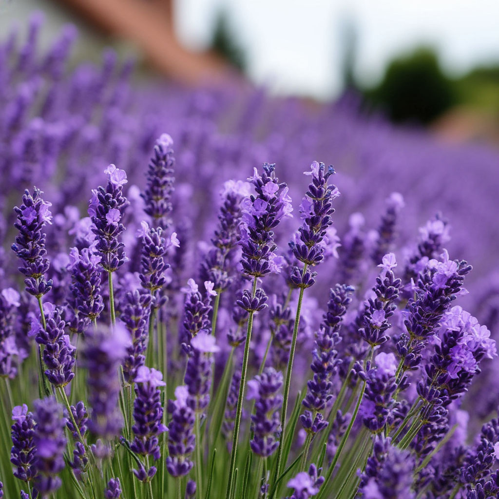 Лаванда. Иллюстрация выполнена с помощью онлайн-инструмента для создания графики.