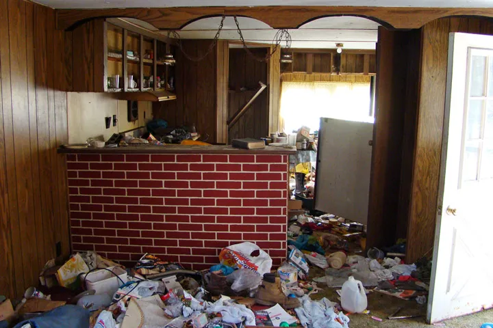 Заброшенный трейлер в Централии, Пенсильвания