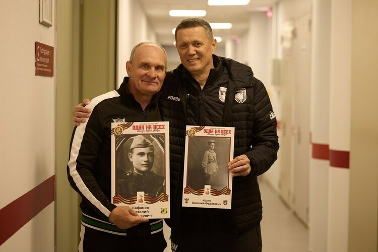    Виталий Кафанов и Сергей Козко.   
Фото: rubin-kazan.ru