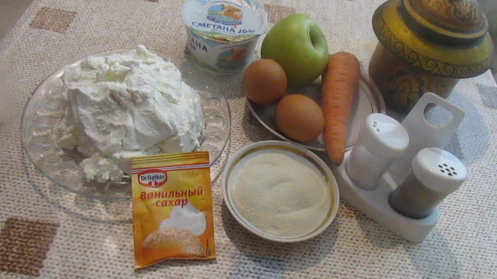 Ингредиенты.