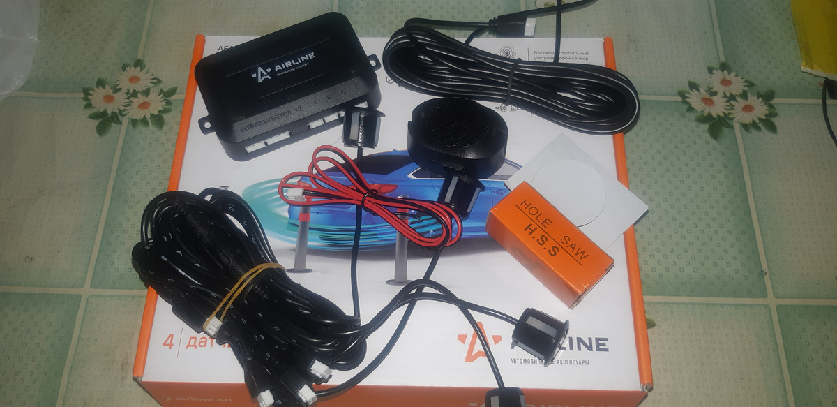 фото комплекта парктроников