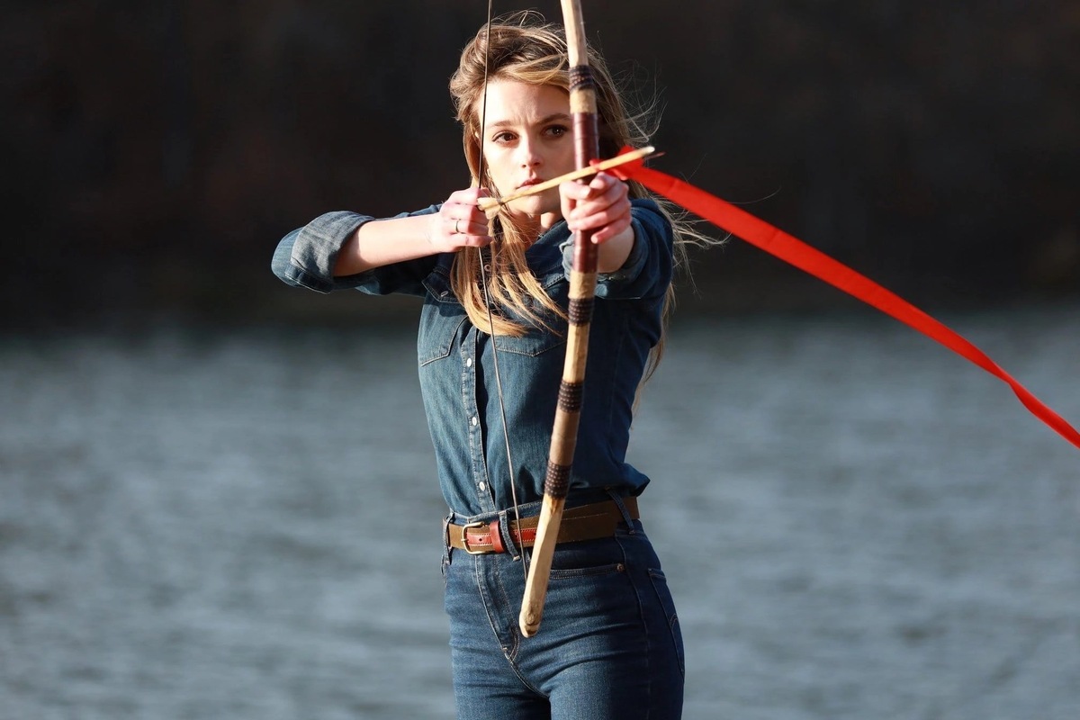 Дева, кадр из сериала "Гюльджемаль"