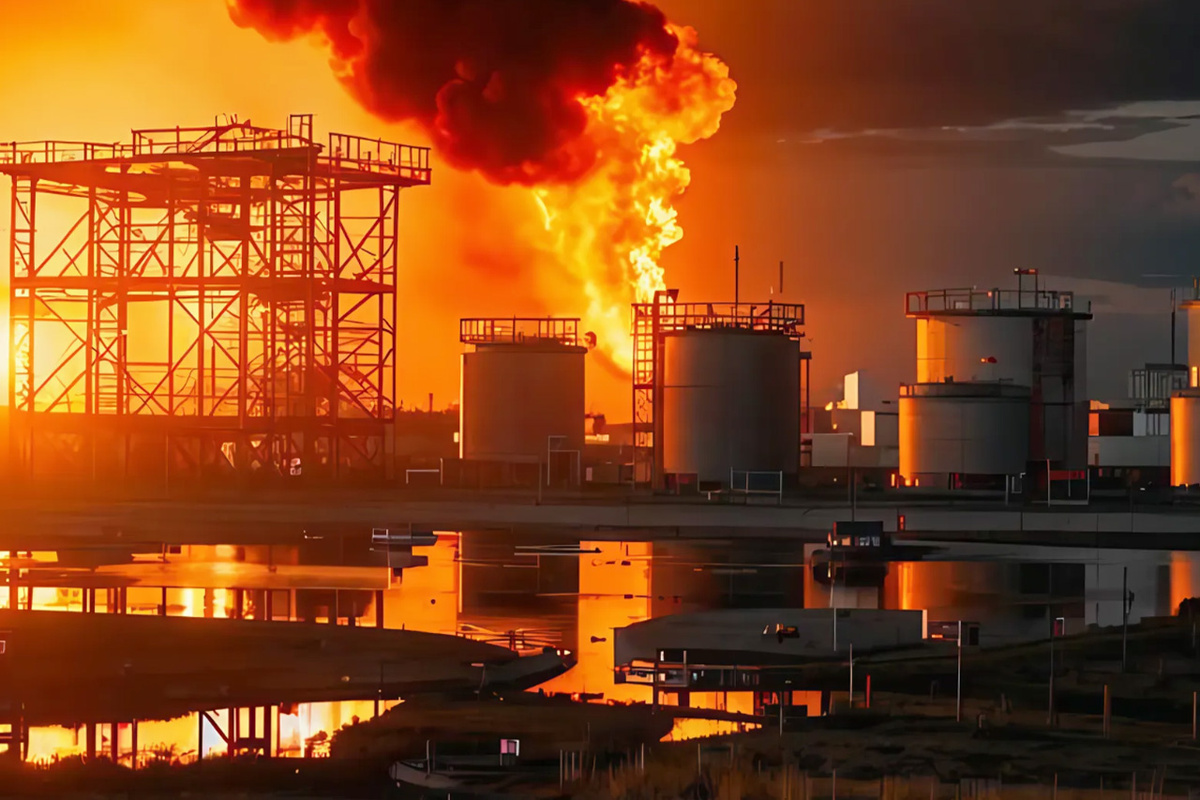 Пострадавшие после пожара находятся в реанимации.  Фото: Изображение сгенерировано нейросетью Kandinsky 3.1