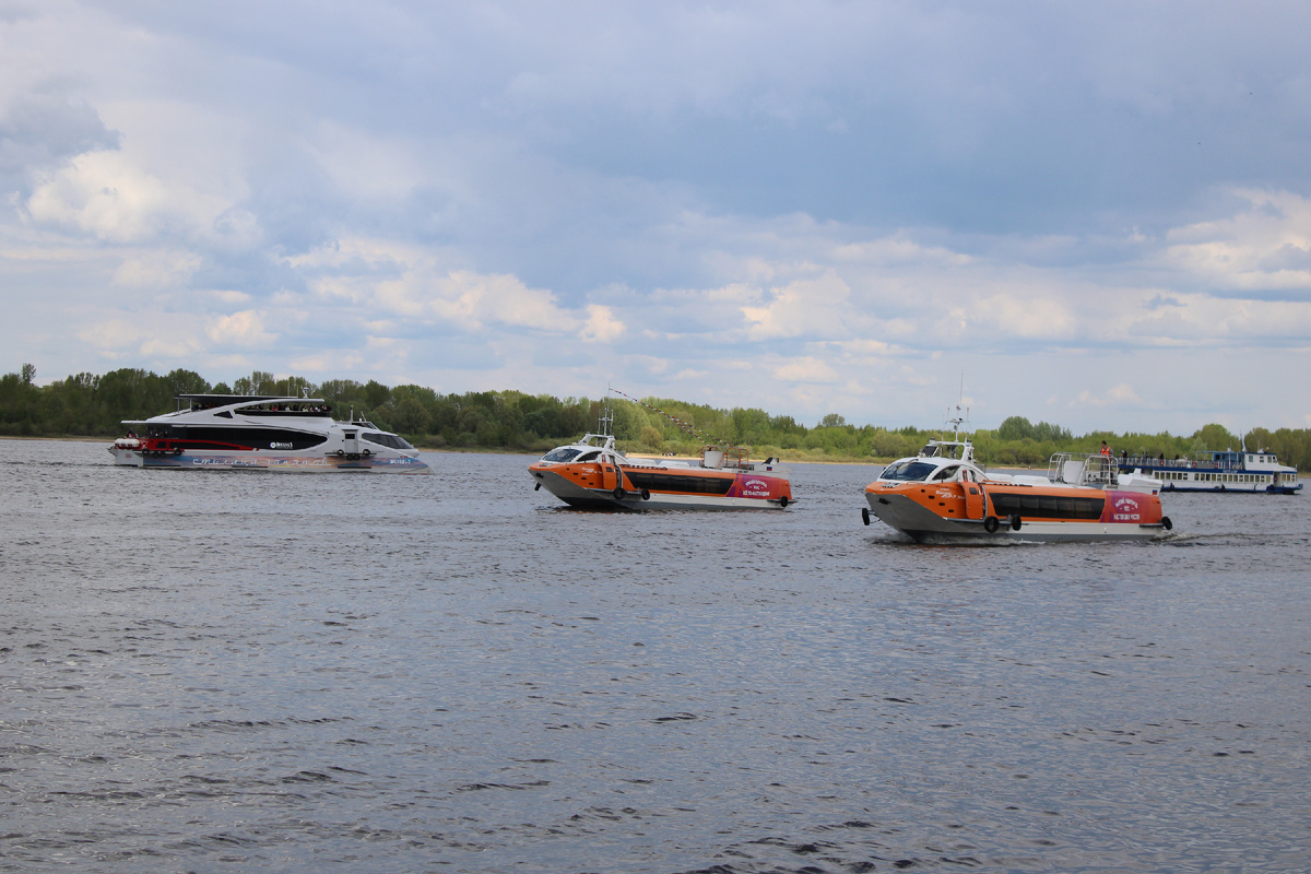 Судно на подводных крыльях «Валдай 45Р». Фото автора