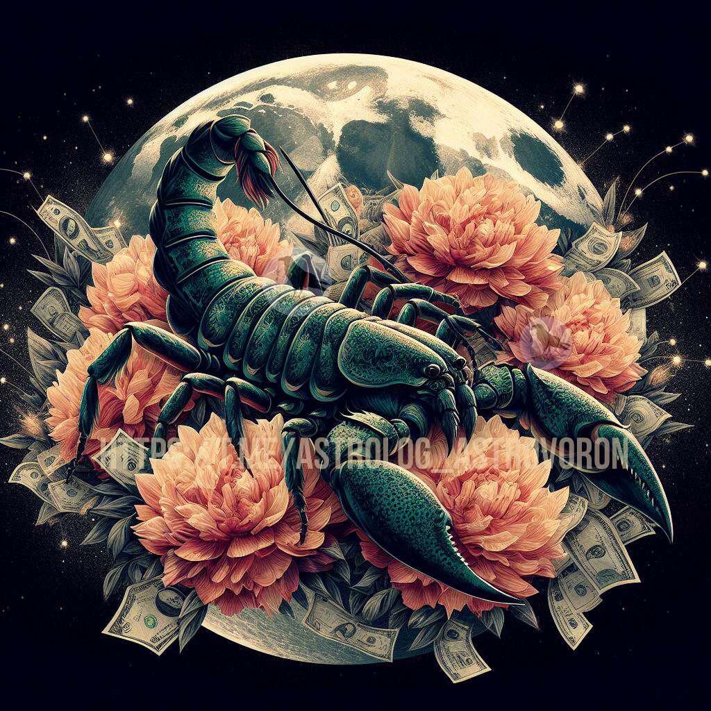 Иллюстрация создана автором канала АстроВорон. Мистерии Зодиака в сотрудничестве с ИИ (с)