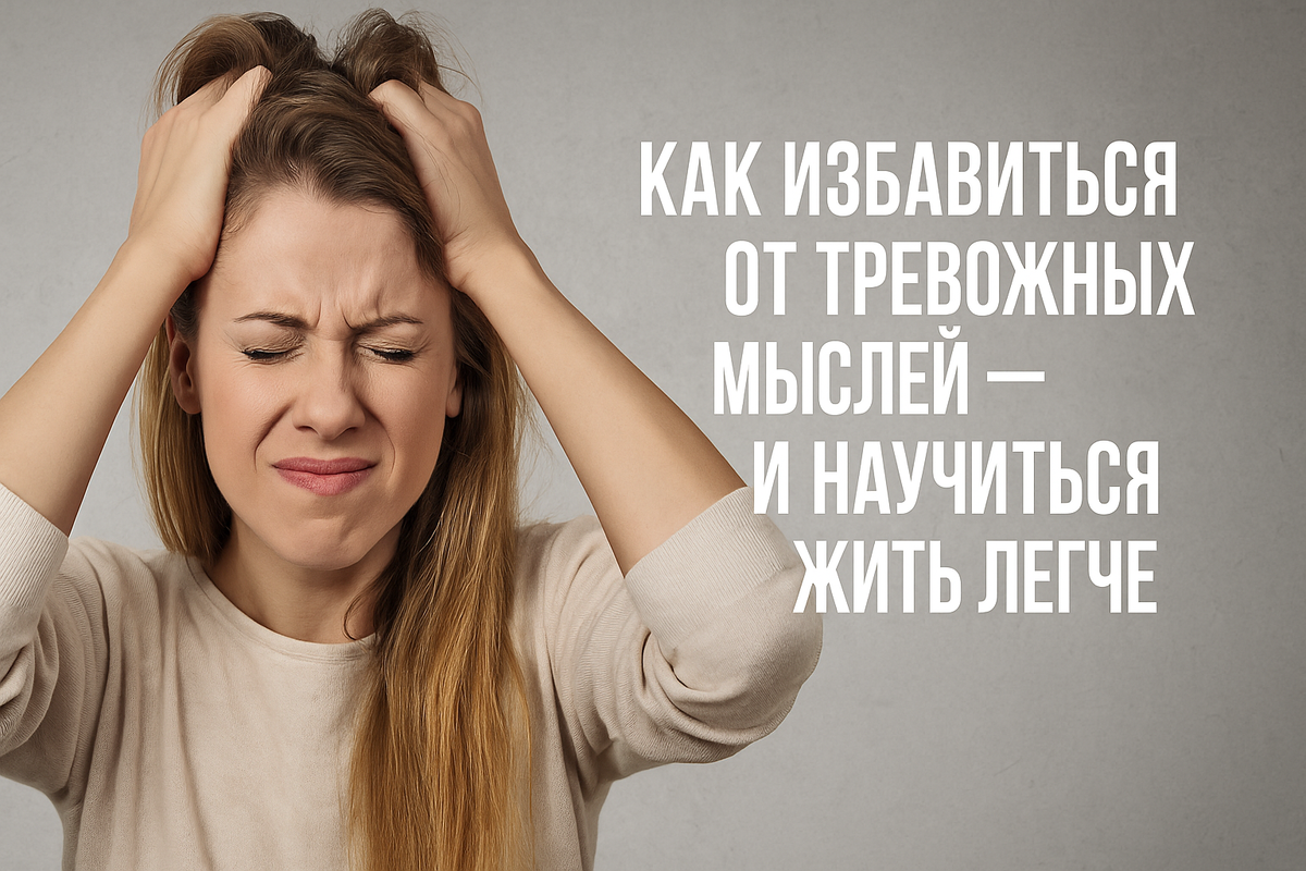 Как избавиться от тревожных мыслей — и научиться жить легче