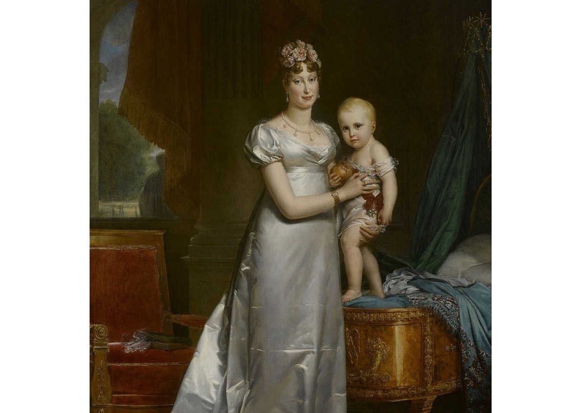 Мария-Луиза и сын