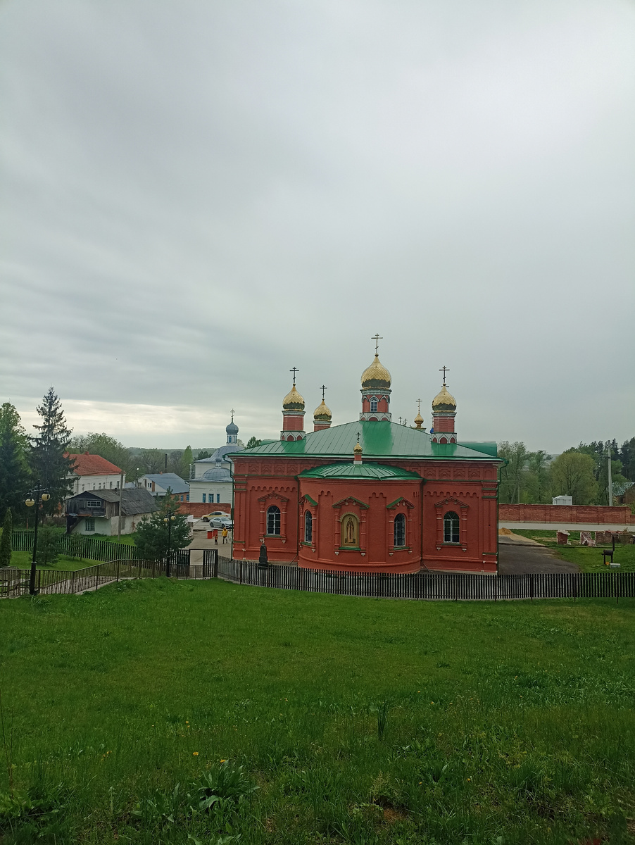 Вид со стороны купели