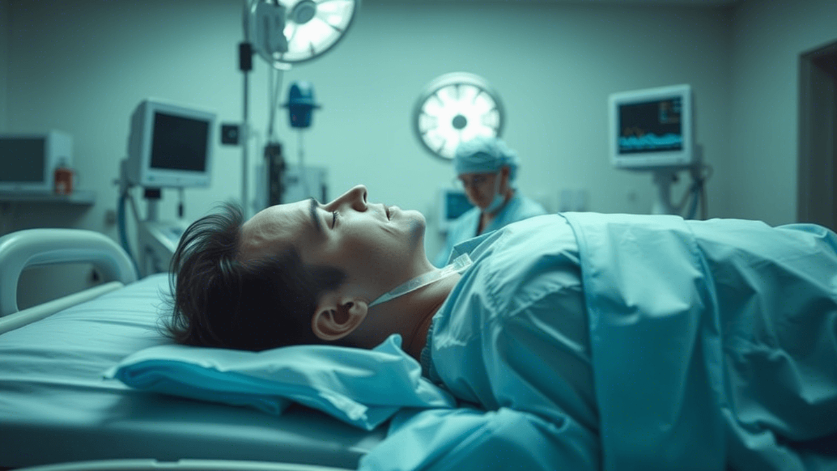    Человек может прийти в себя во время операции из-за ошибки врача