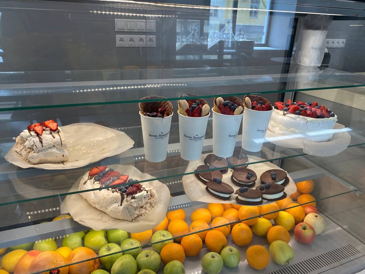 Витрина кофейни