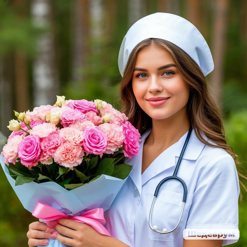 С днем медсестры.