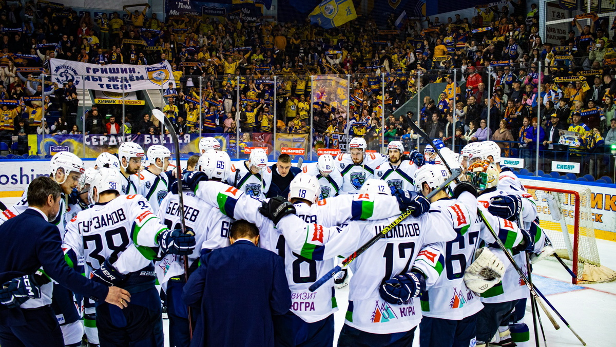    «Югра» вошла в топ-5 команд ВХЛ, чаще всего участвовавших в полуфинальных сериях