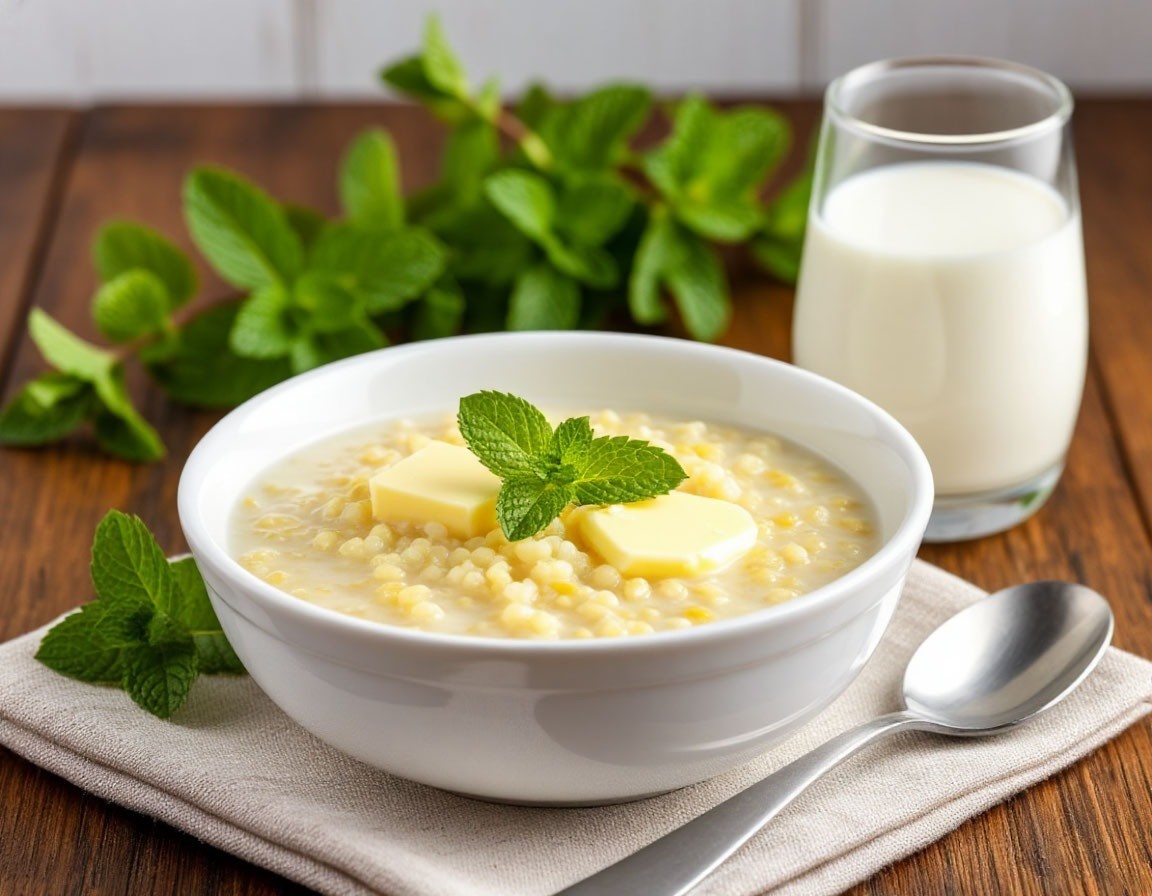 Пшенная каша на молоке