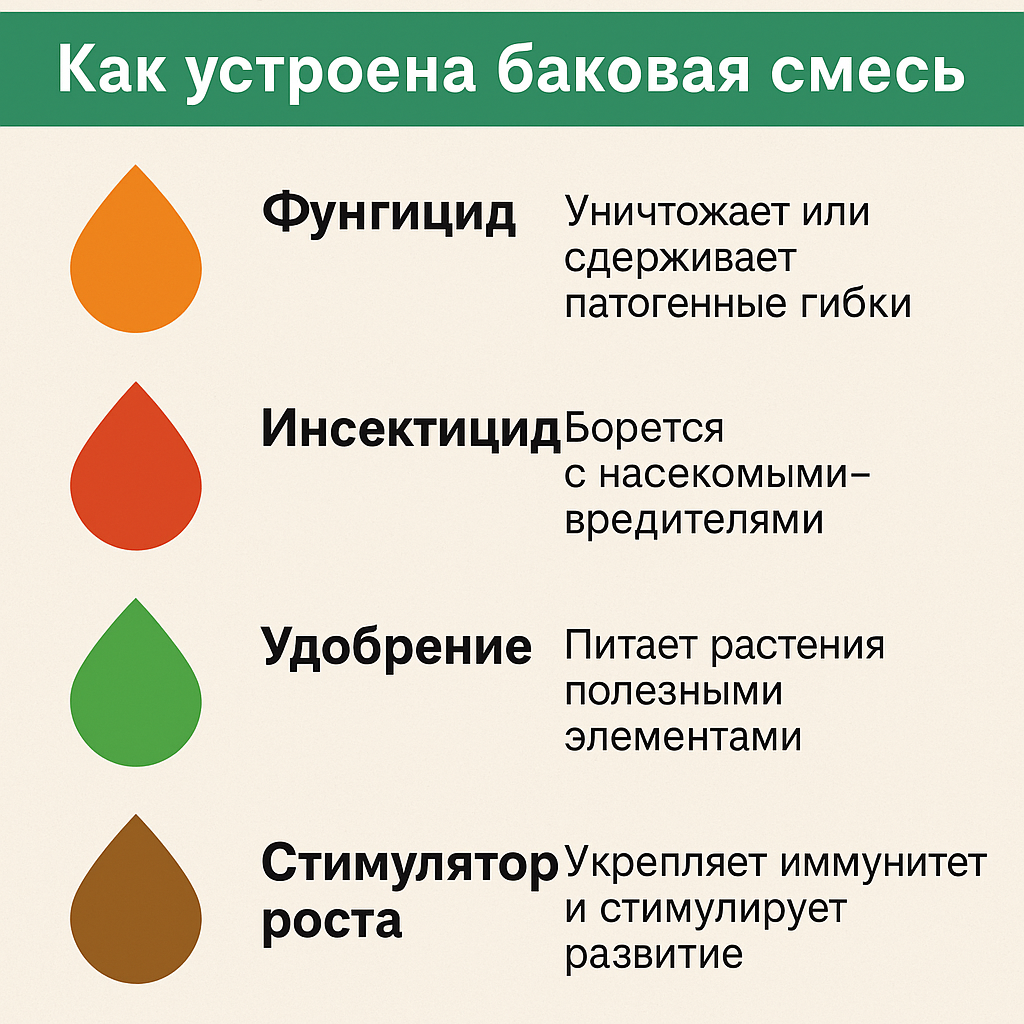 баковая смесь для клубники: как устроена