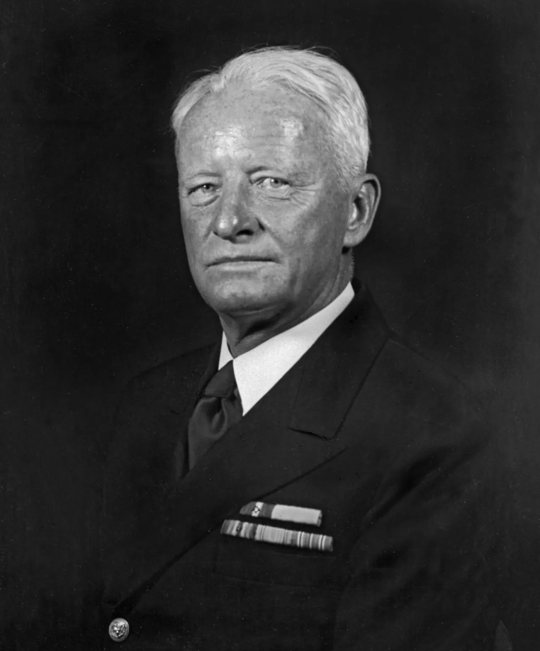 Честер У. Нимиц, командующий Тихоокеанским флотом США во время Второй мировой войны.