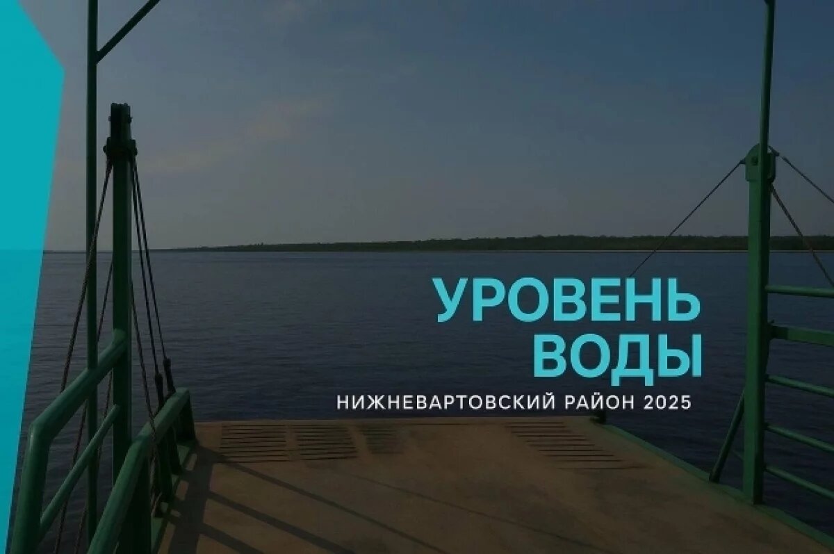    В Нижневартовске вода в Оби поднялась на пять сантиметров