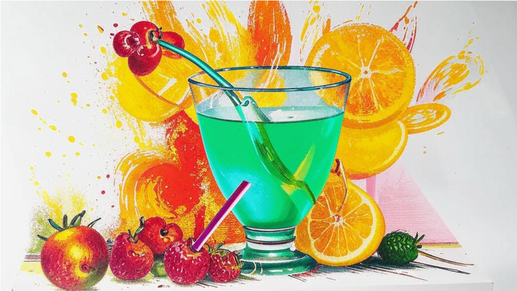 Этот коктейль придуман и изготовлен ИИ. :)