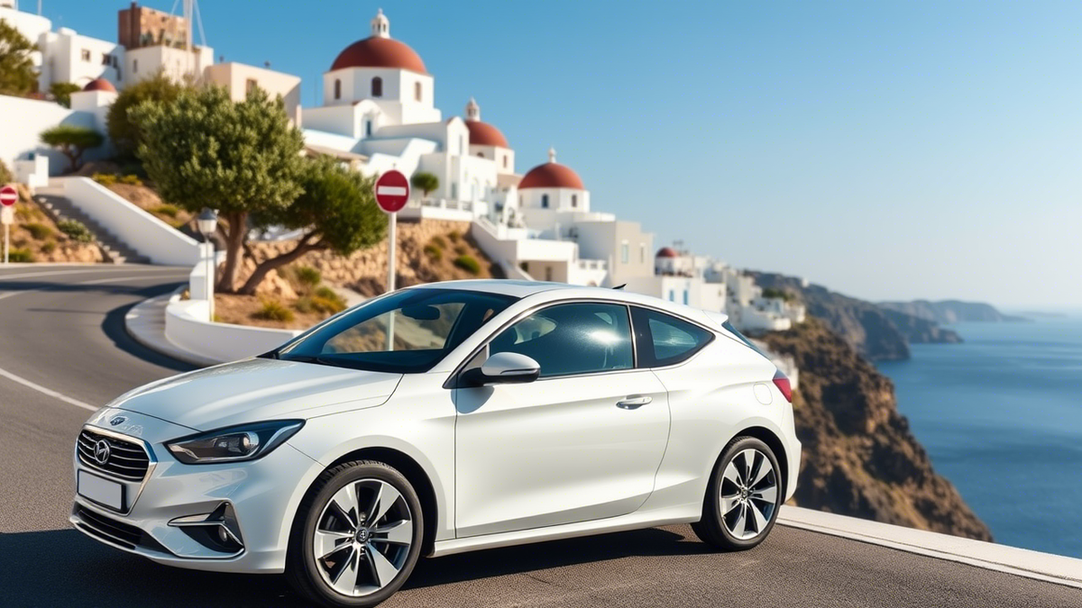 Арендованный автомобиль в Греции
