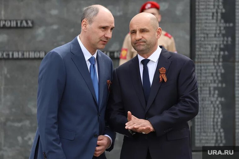 Денис Паслер и Артем Жога высказались о Дне Победы в Свердловской области. Фото: Размик Закарян © URA.RU