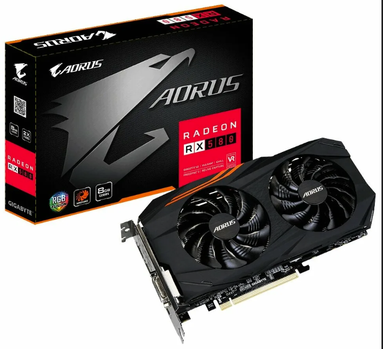 AMD Radeon RX 580 8GB от компании GIGABYTE AORUS