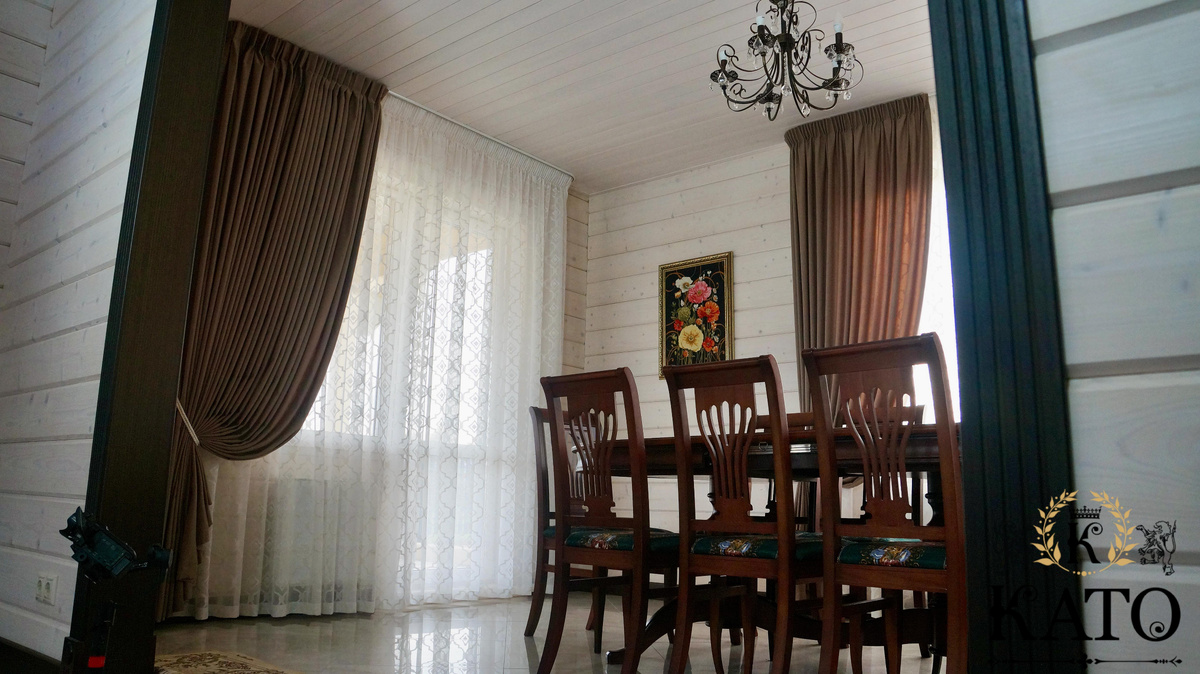 Как правильно выбрать шторы на кухню 